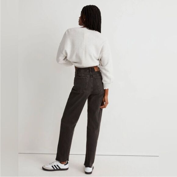 Madewell The Perfect Vintage Straight Jeans Size 24 lunar wash black NWOT - Picture 2 of 15